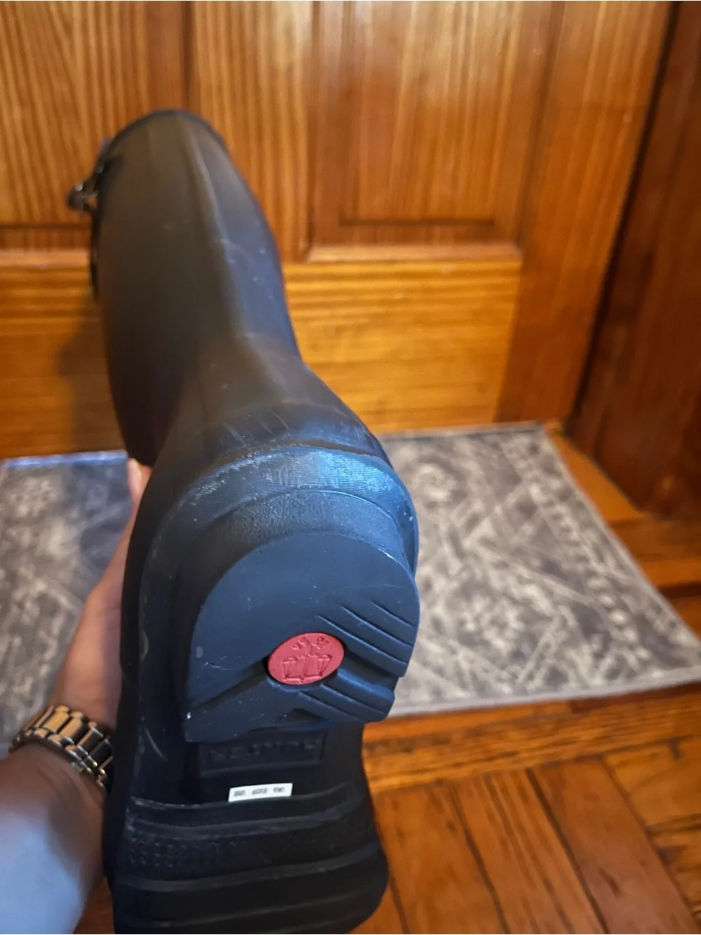 Hunter Tall Black Boots Size 8
